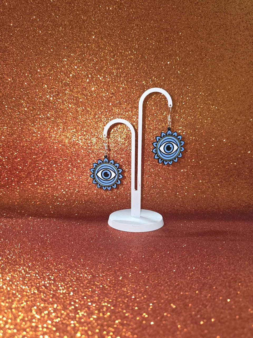 Third eye revisited earrings view 3