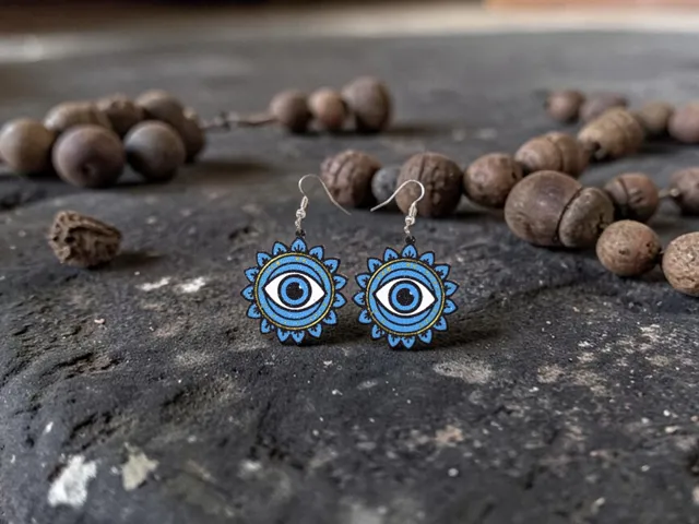Third eye revisited earrings