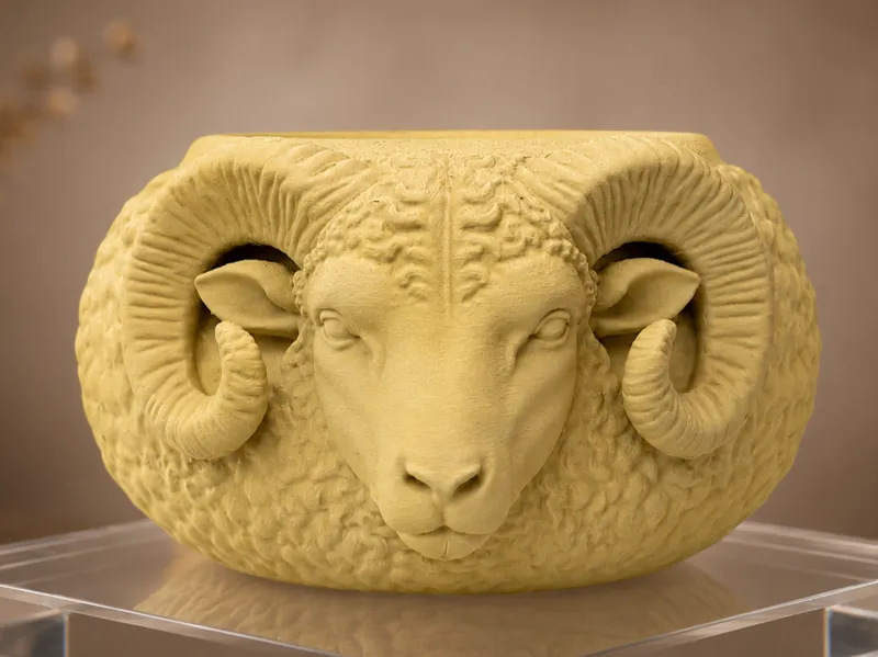 Vaso Ariete realistico