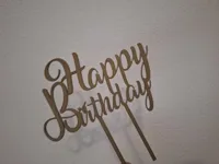 Décoration de gâteau Joyeux Anniversaire — photo 2