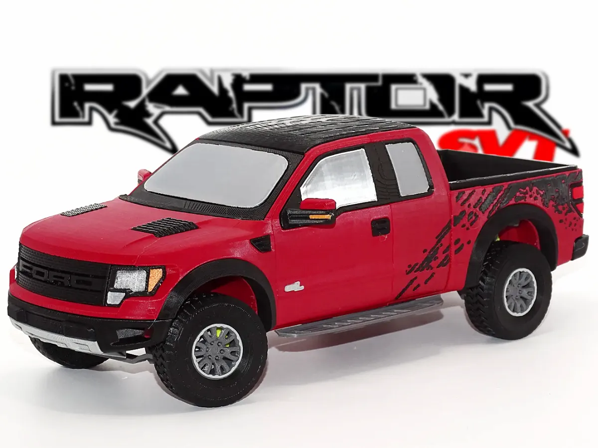 Ford F-150 Raptor SVT w/ Suspension and Steering by Mr.Rod MakerWorld ...