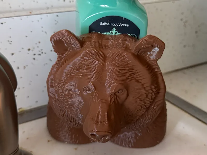 Bear Bath & Body Works Soap Holder
