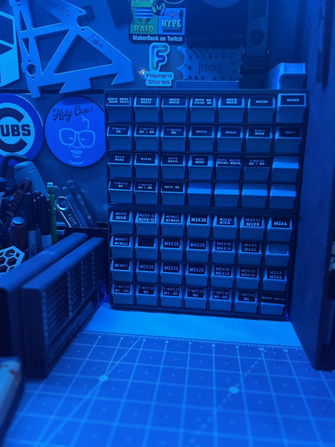 Screw Unit Hardware Organizer Storage view 2