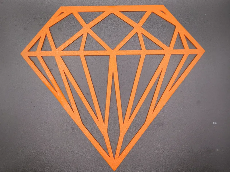 Diamond Wall Art – 3D Printable Wall Decoration