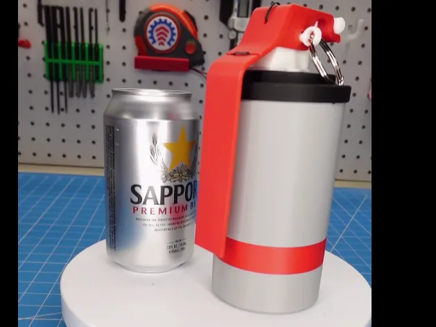 Grenades Beer Can Cover