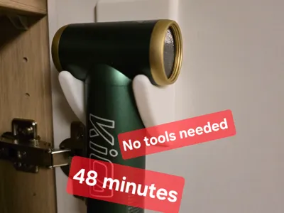 No Drill, No Hassle: KiCa Jet Fan Holder/Mount