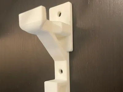 Wall hook with hanger loop 3mf
