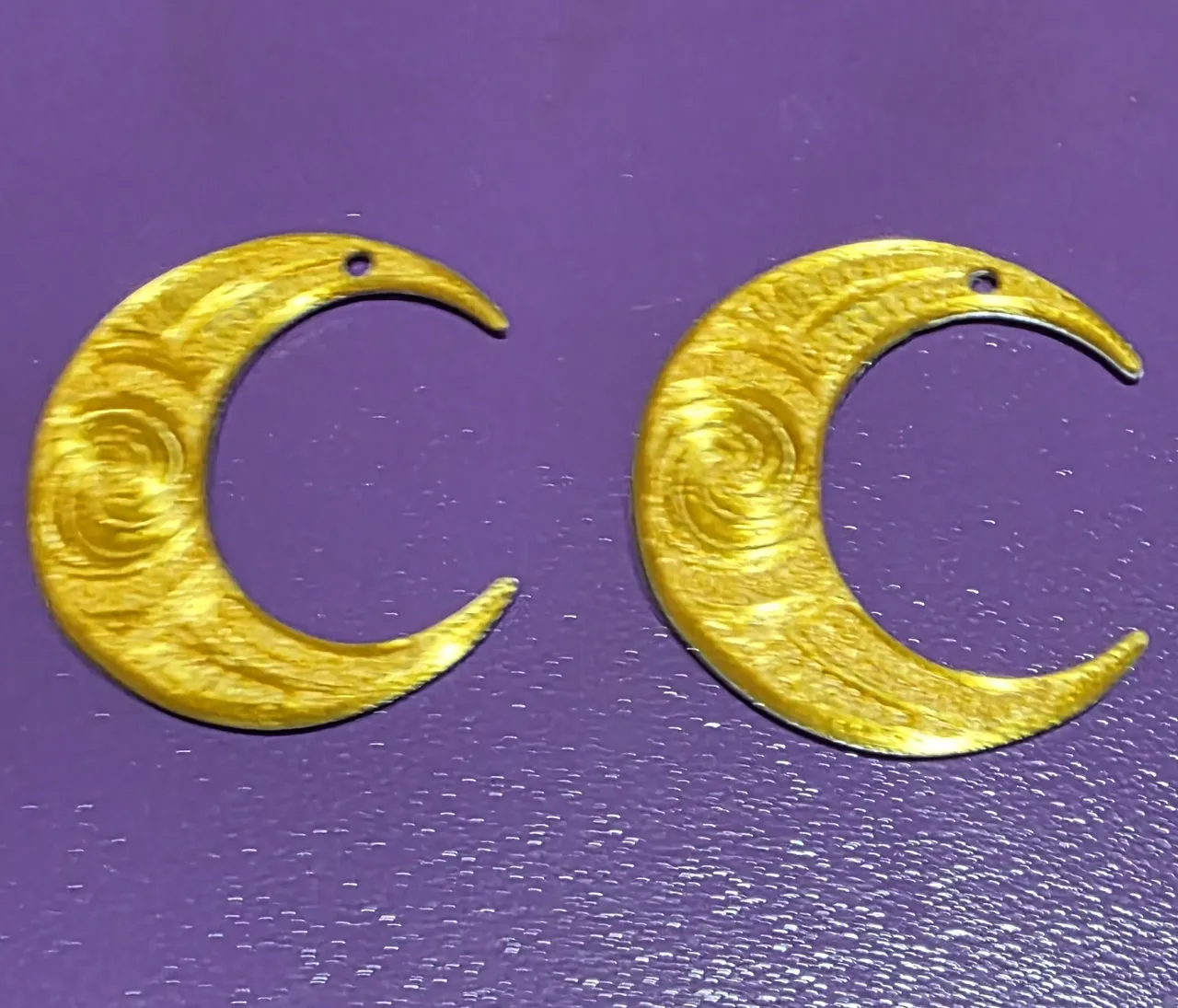 Pendientes de media luna view 3