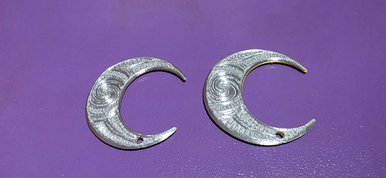 Pendientes de media luna view 2
