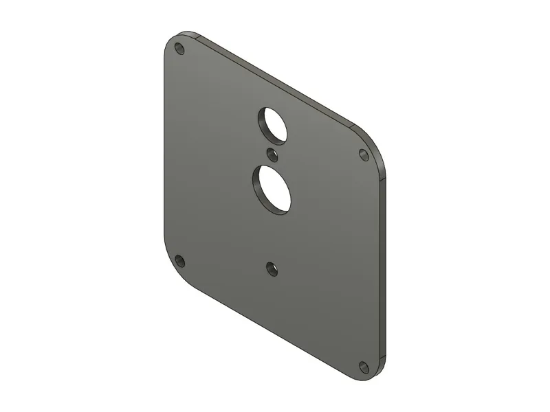 Elegoo heater mounting plate for Halot mage