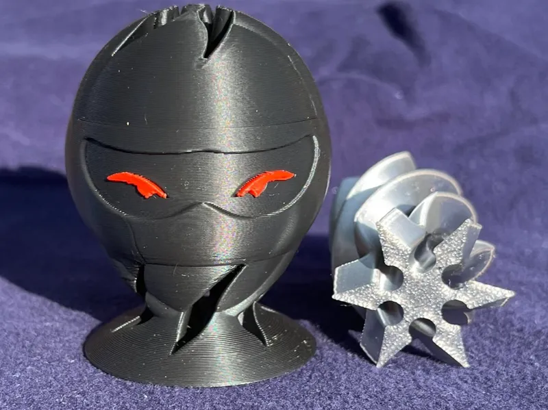 Ninja Head Impossible Passthrough Vortex Fidget