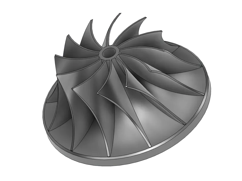 Turbo impeller