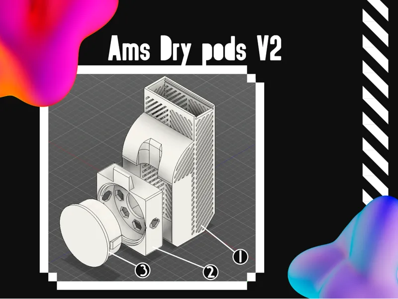 Ams Dry pods V2 [All in one]