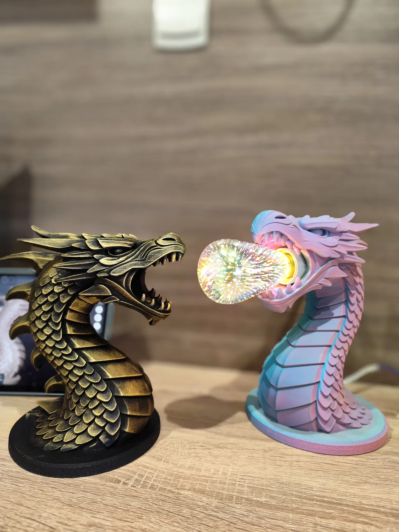 Dragon’s Breath Lamp & Statue view 2