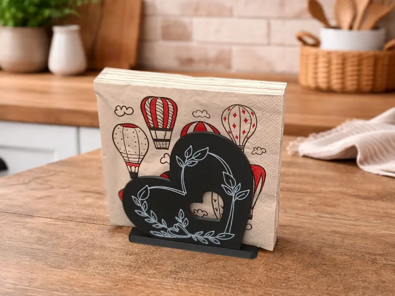 Napkin holder - Heart #1