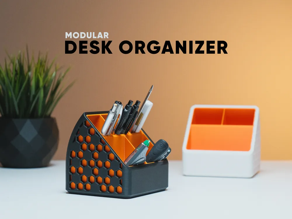 Organizador: Modular Desk Organizer. Referencia del modelo original.