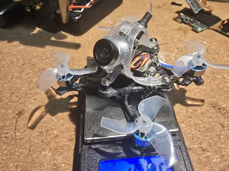 air 65 (1.6g) lightened punk frame tinywhoop 
