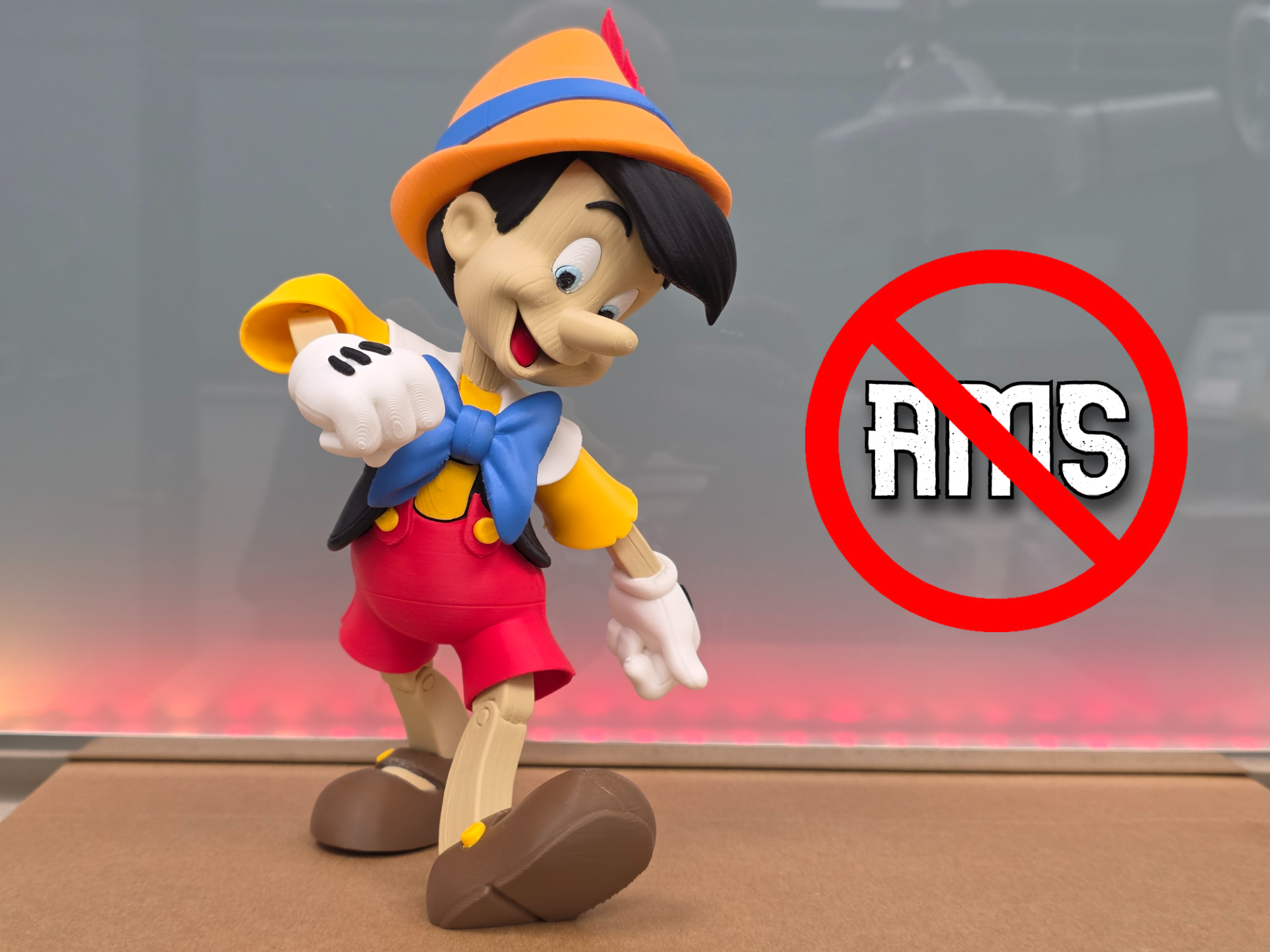 Pinocchio - 3D printed Characters, in stock in India