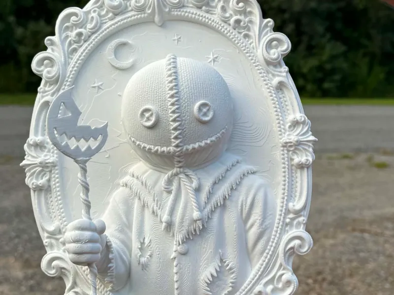 Victorian Sam Trick or Treat Frame