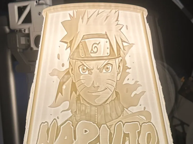 Lampada Naruto Uzumaki