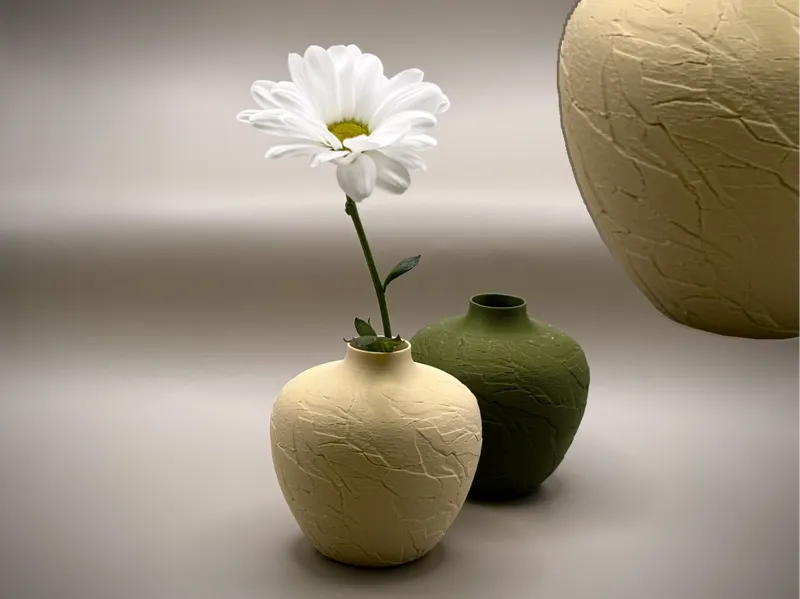 Stone Textured Mini Bud Vase