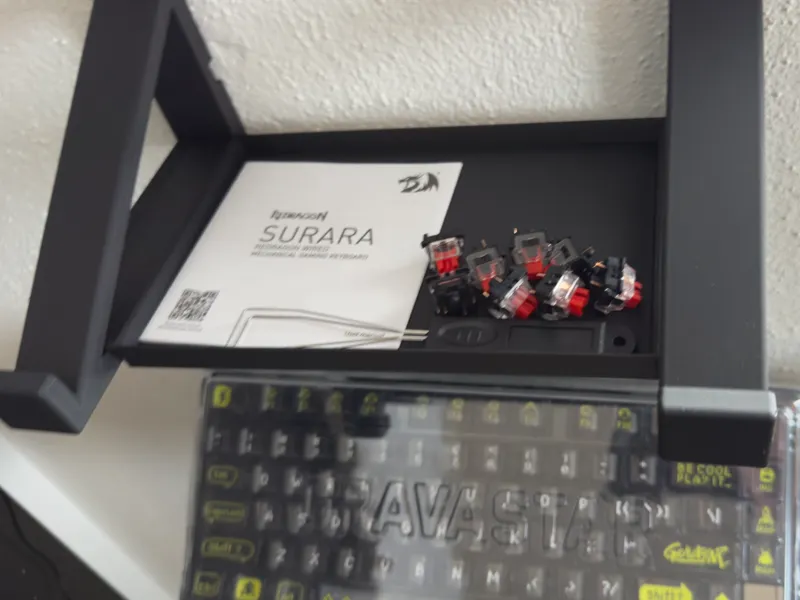 Ablagefach für Tastatur Wandhalter
