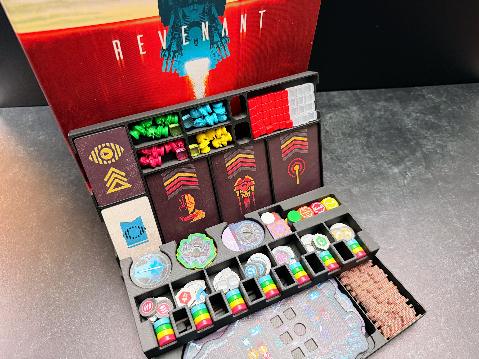 Revenant retail insert