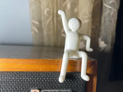 ChillMan , the Relaxed Spirit of Keith Haring!