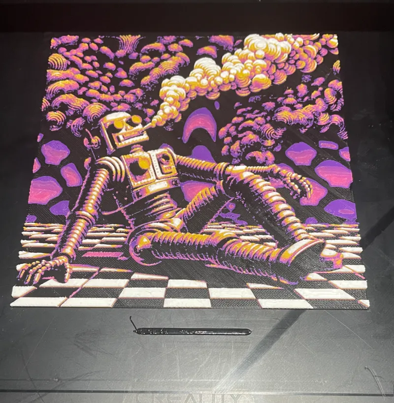 Robot Smoke Break 4