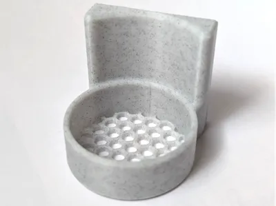 Wall mount for Dr. Bronner's fluid soap 60ml