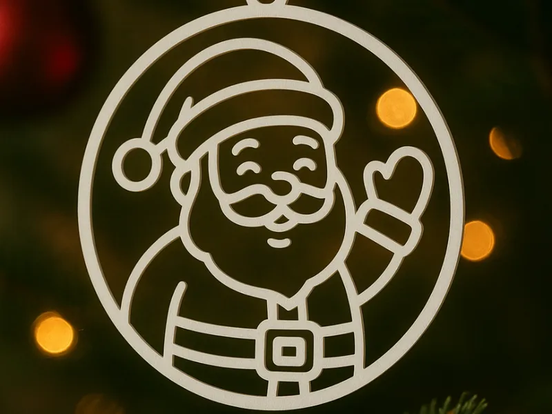 Santa Claus Ornament