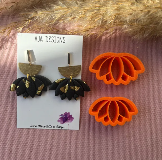Polymer Clay Earring Mold 10