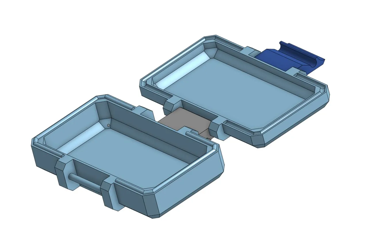 Box - small and print in place view 3