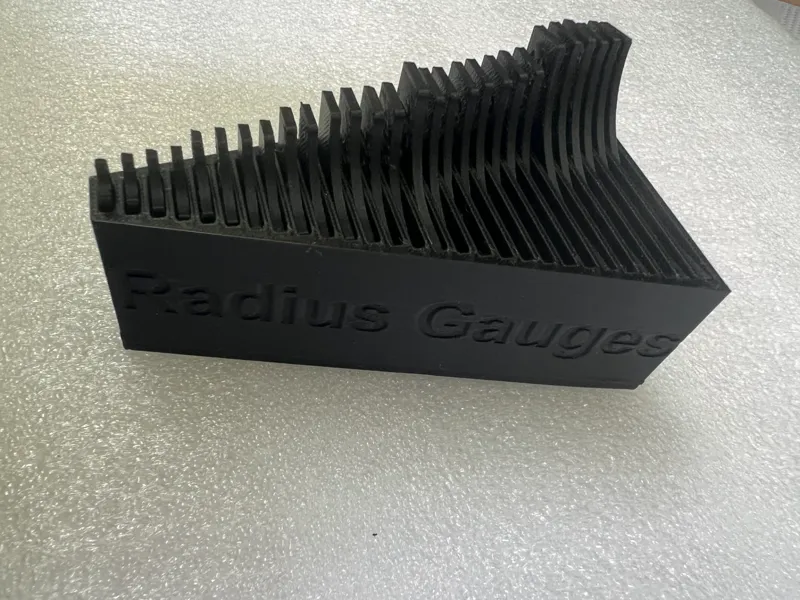 Metric Radius Gauge - 3-30mm Combined Inner/Outer