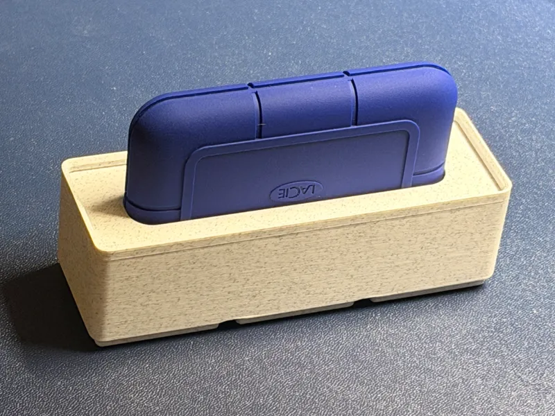 Lacie Rugged Pro5 Gridfinity Bin