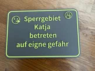 Türschild