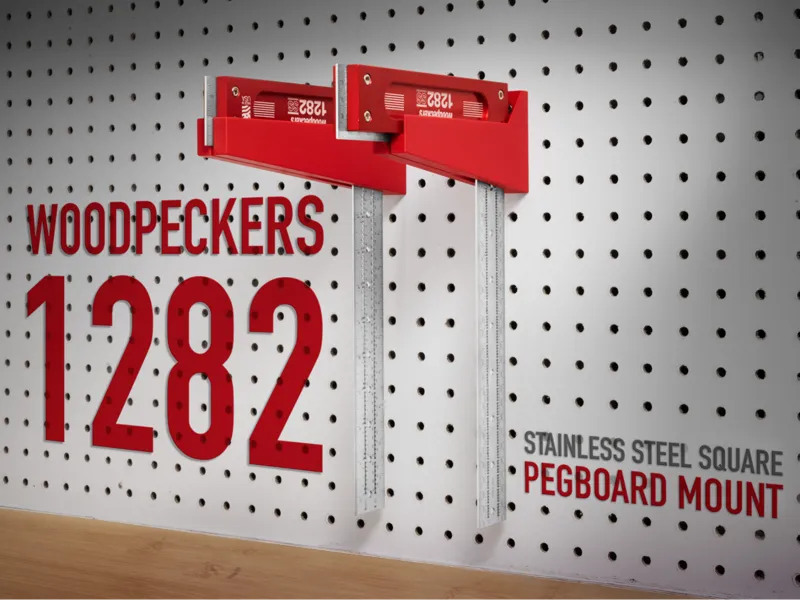 Woodpeckers 1282 Square Pegboard Mount