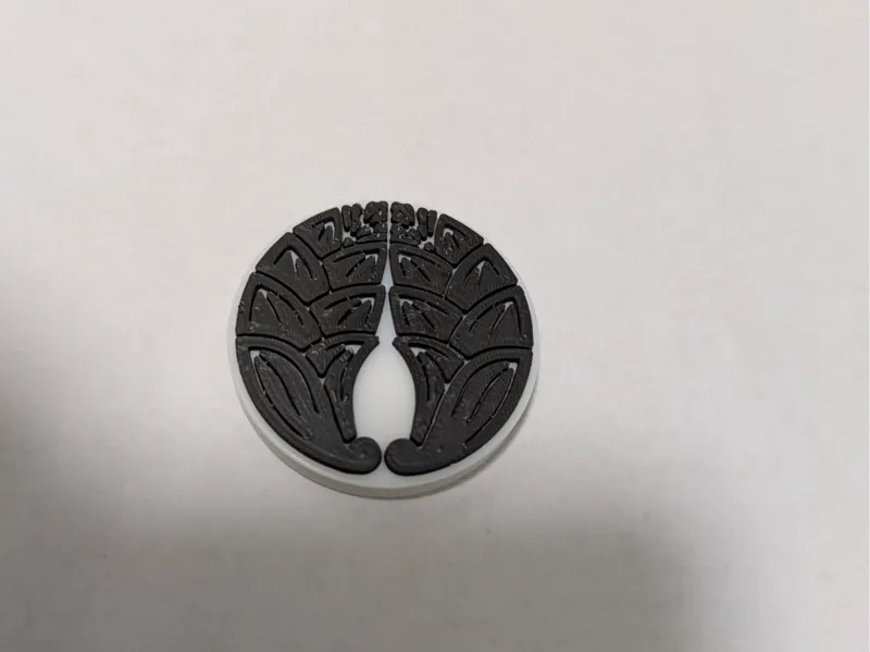家紋マグネット抱き茗荷