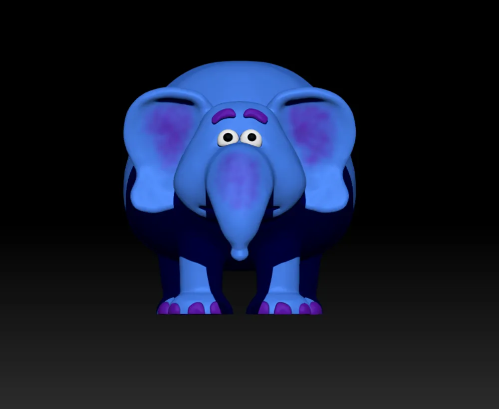 Melephant Brooks elefante de Bonnie toy story - Free 3D Print Model ...