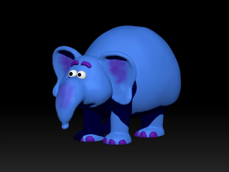 Melephant Brooks elefante de Bonnie toy story