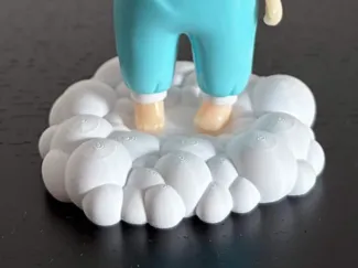 Cloud Figurine Base