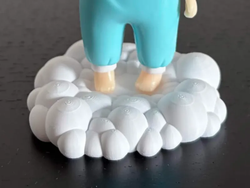 Cloud Figurine Base