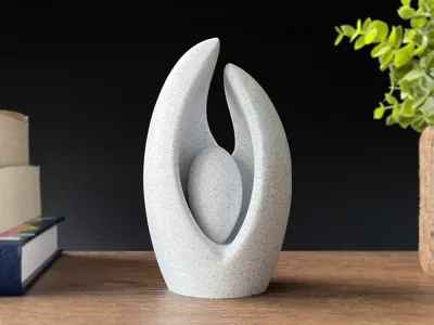 The Seed Within – Abstract Sculpture