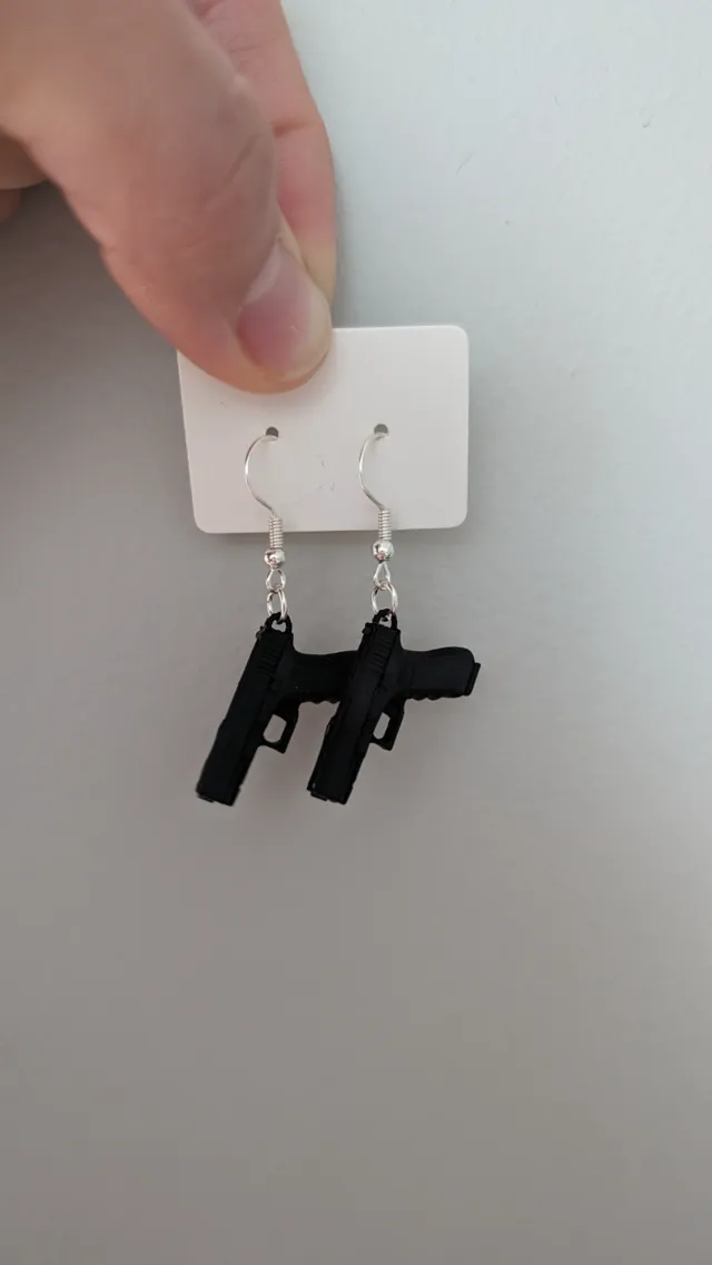 Glock Dangle Earrings