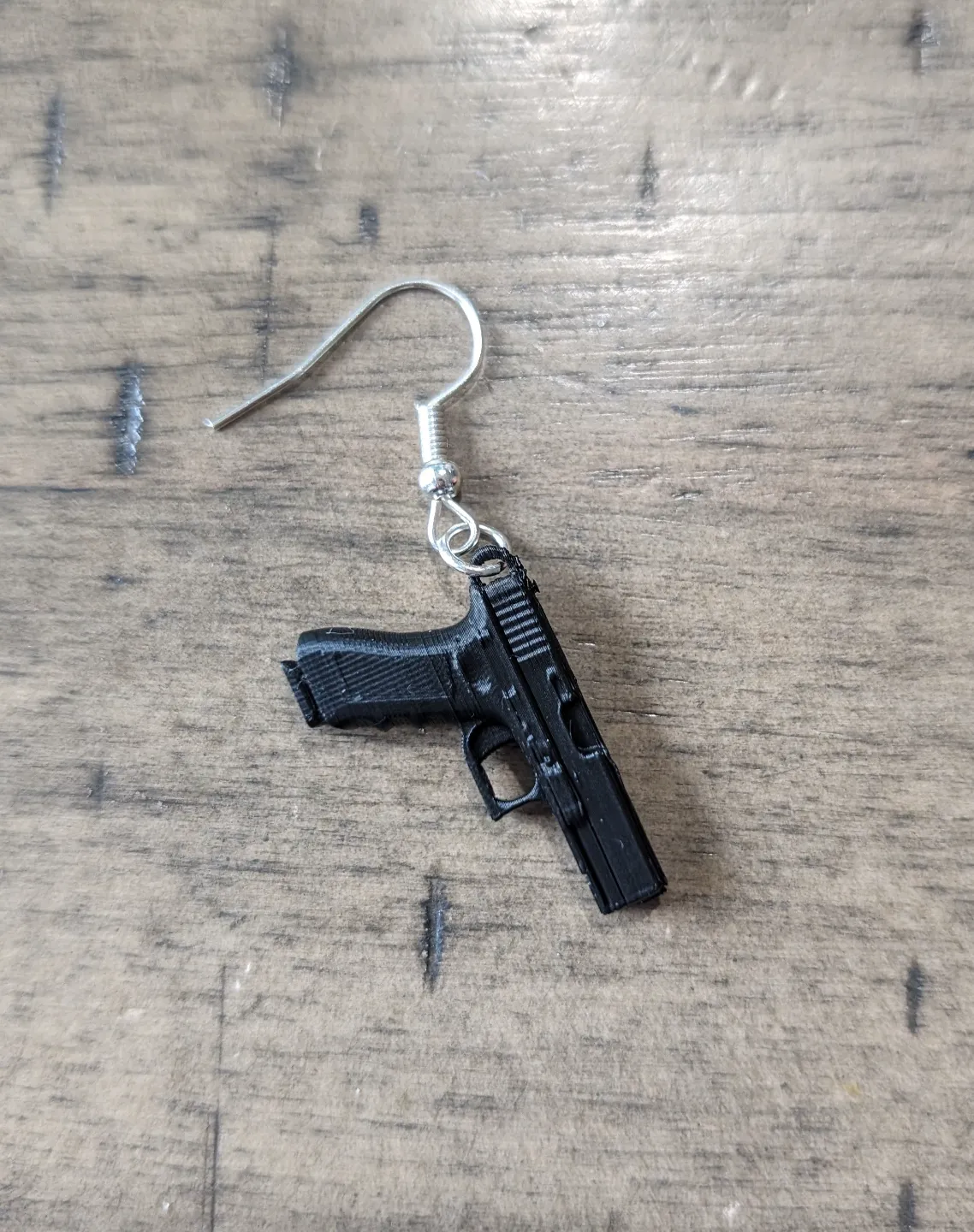 Glock Dangle Earrings view 2
