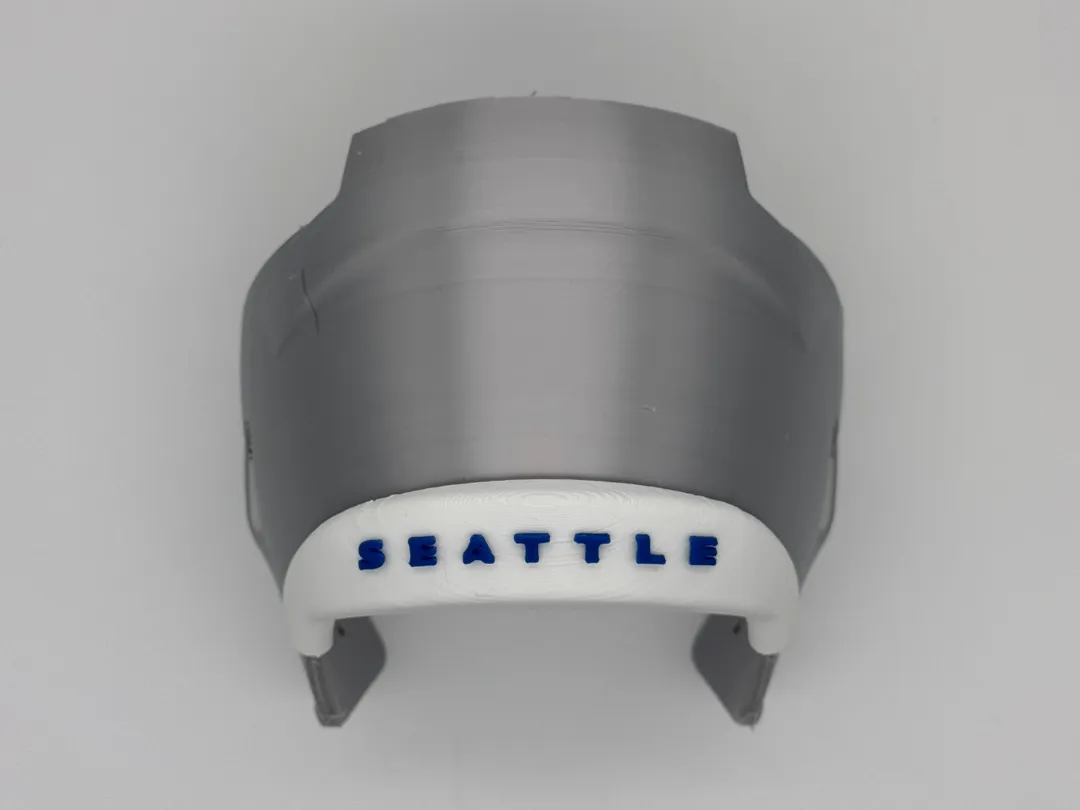 Seattle Seahawks Mini Helmet Bumpers - Free 3D Print Model - MakerWorld
