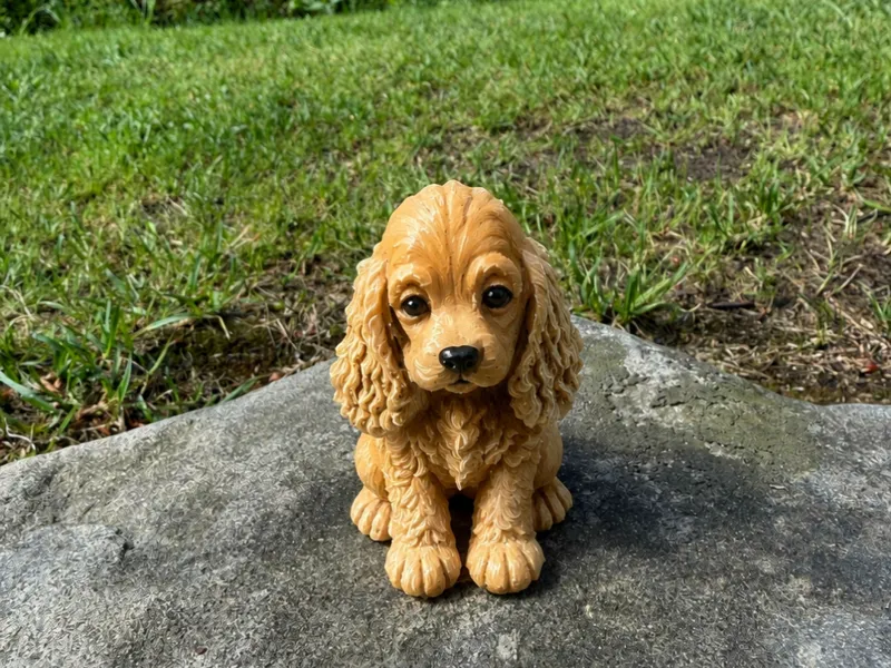 Cute Cocker Spaniel – Easy to Print