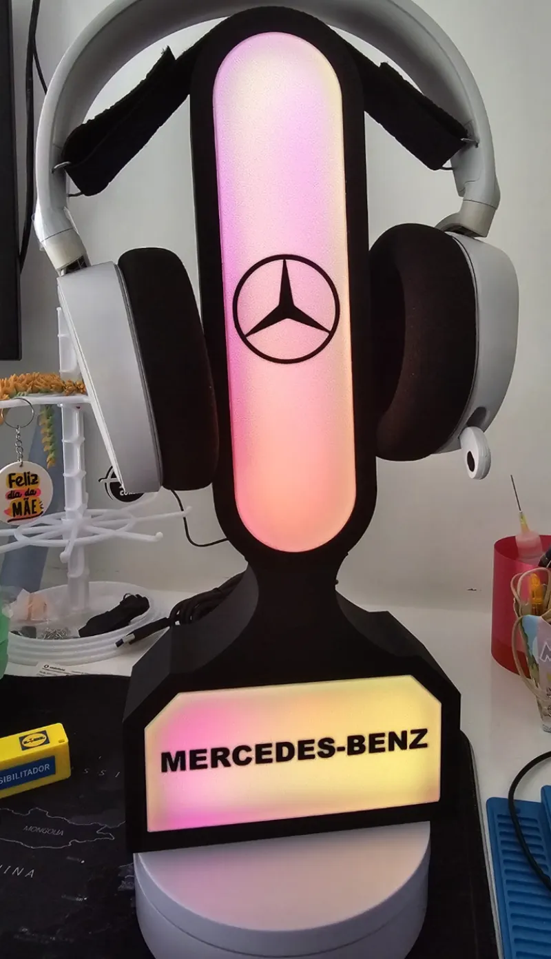 Headphones Support with Light