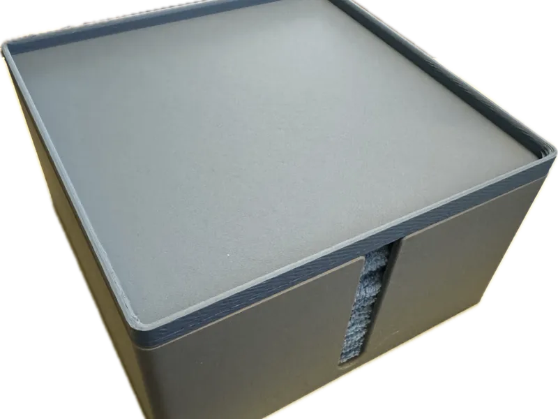 Microfiber rag box