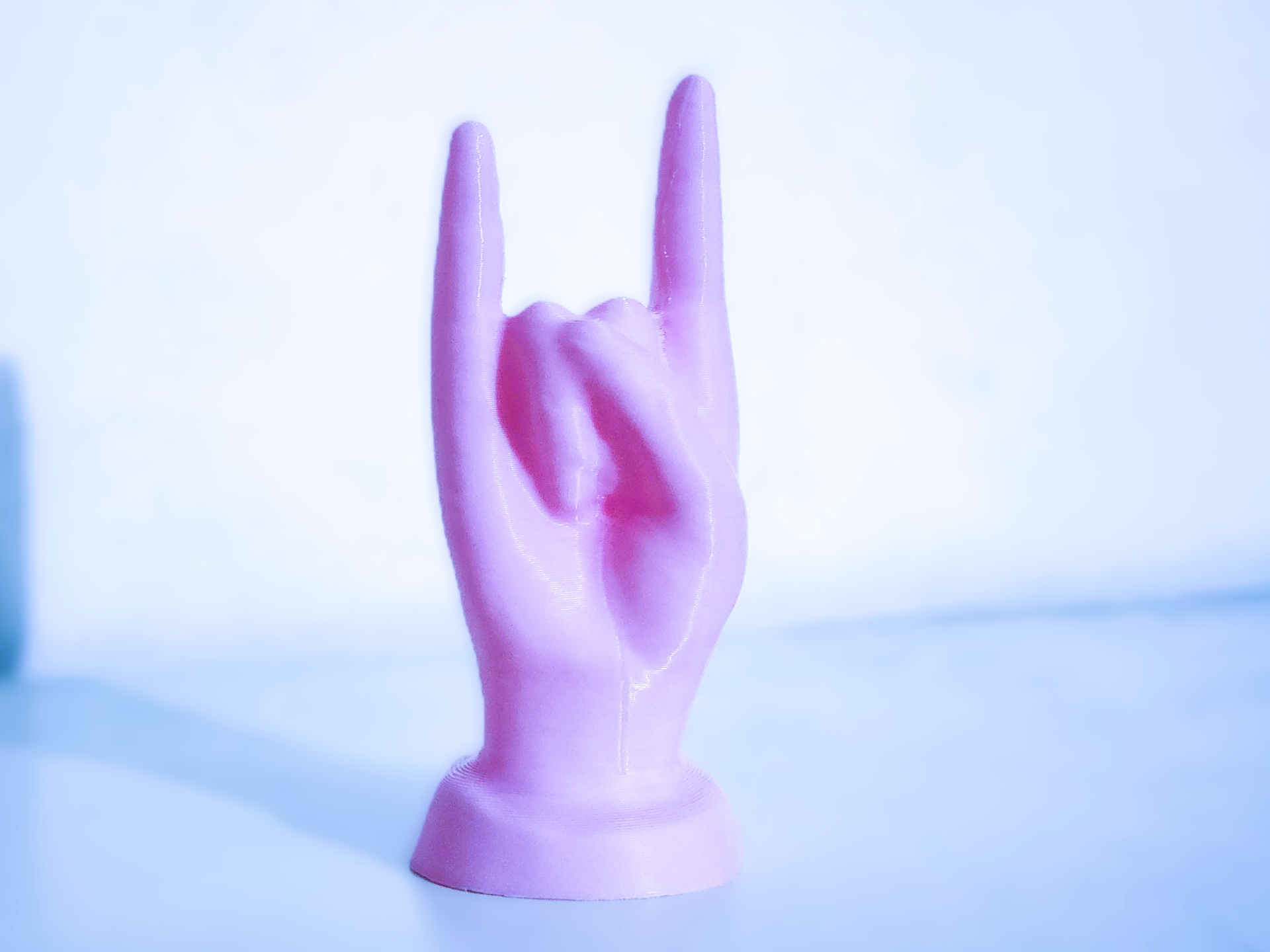 Cornetto / Good Luck talisman + holder (glasses..)